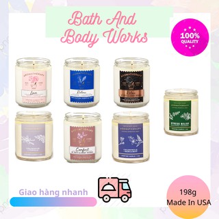 ( Đủ Mùi) Nến Thơm Aromatheraphy Bath And Body Works Candle 198g