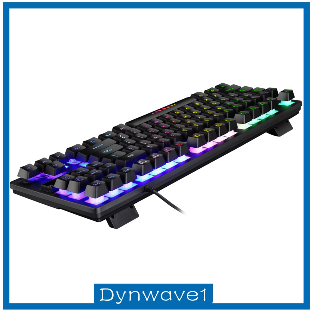 PC Bàn Phím Cơ Gaming Dynwave1 87 Phím Led Rgb Dành Cho Game Thủ