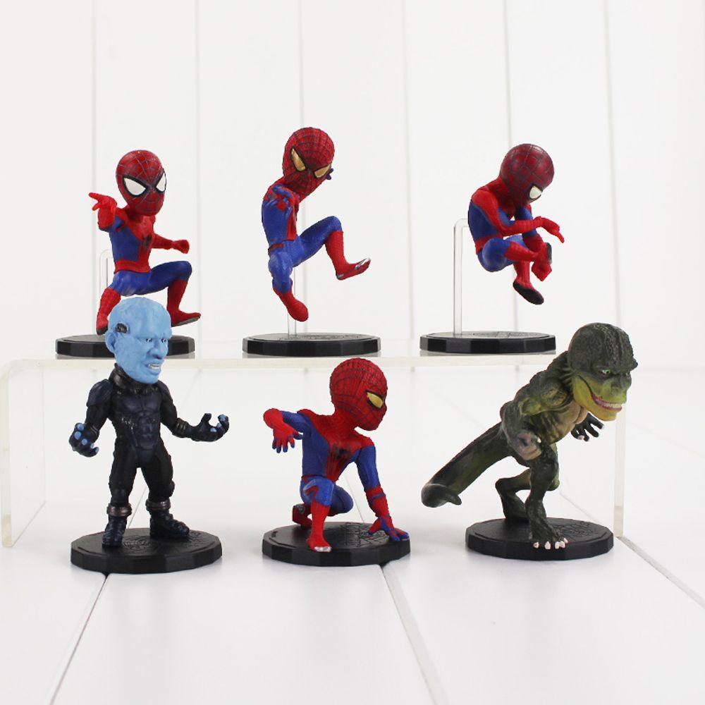 Mô Hình Nhân Vật DARNELL Spider Man Hoạt Hình Kawaii Bằng PVC Làm Quà Tặng Cho Bé