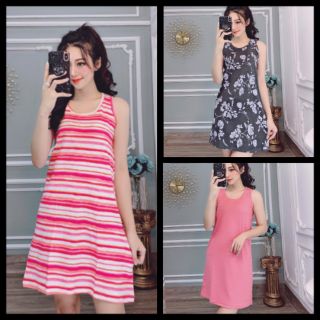 Đầm xuất khẩu cotton form xuông - Milana Store