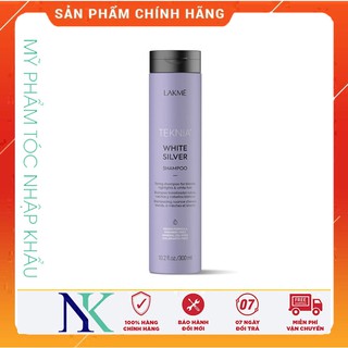 Dầu Gội Giữ Bóng Cho Tóc Sáng Lakme Teknia White Silver 300ml