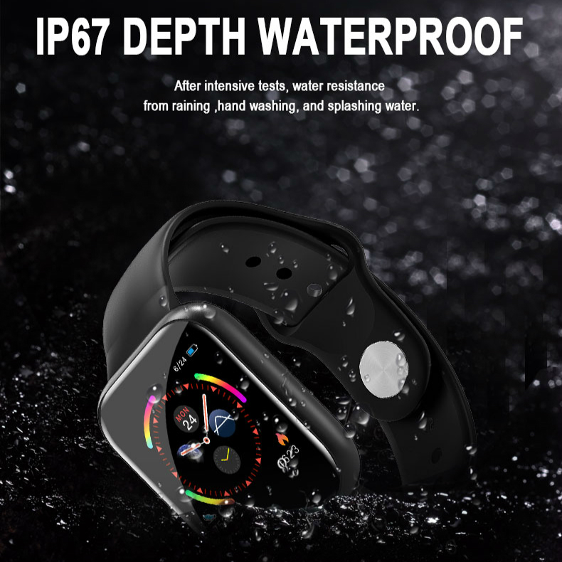 Đồng Hồ Thông Minh I5 Chống Thấm Nước Ip67 Theo Dõi Sức Khỏe Kèm Phụ Kiện