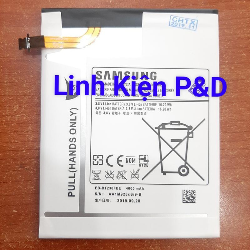 PIN MÁY TÍNH BẢNG SAMSUNG GALAXY TAB 4 7.0, TAB 4 LTE T230 T231 T235 EB595675LU, bảo hành 3 tháng | BigBuy360 - bigbuy360.vn
