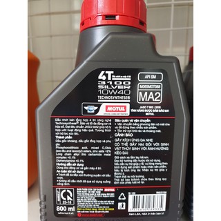 Nhớt Motul H-Tech 4T 10w40