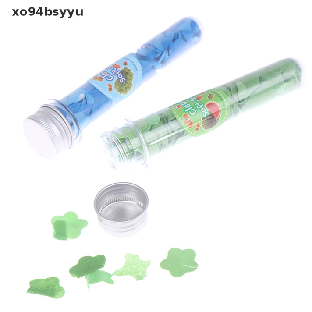 [Hàng mới về] Lọ xà phòng giấy rửa tay tắm rửa hình bông hoa nhỏ dành cho du lịch hoạt động ngoài trời