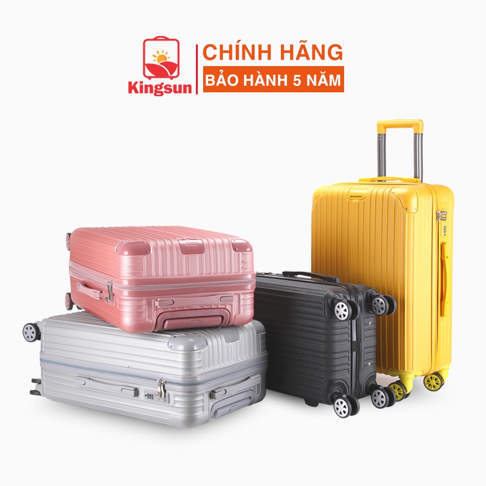 Vali kéo du lịch Kingsun valy kéo KS-033 Combo20+24inch CHỐNG VA ĐẬP BÀO HÀNH 5 NĂM