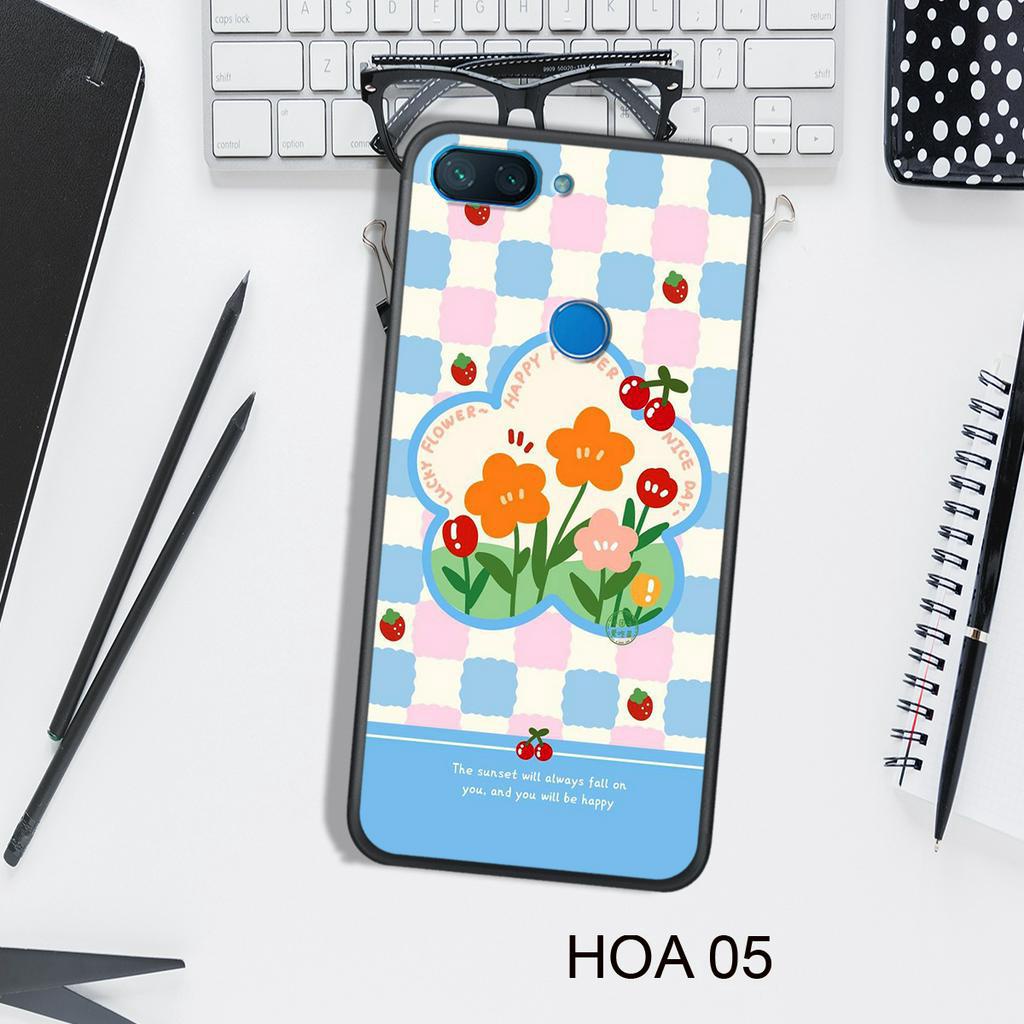 Ốp Lưng  XIAOMI MI 5X/MI A1 - MI 8 - MI 8 SE - MI 8 LITE, In Hình HOA, Màu Sắc Bắt Mắt.