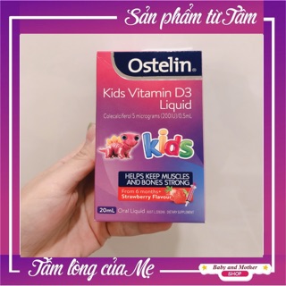 Ostelin D3 20ml của Úc