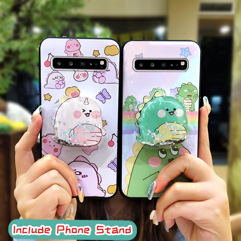 Ốp Lưng Tpu Mềm Có Giá Đỡ Thời Trang Cho Samsung Galaxy S10 5g / Sm-G977N