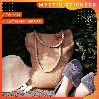 Túi tote vải đay quai thừng phong cách vintage / dùng đi học, đi chơi, phụ kiện chụp ảnh cực chất