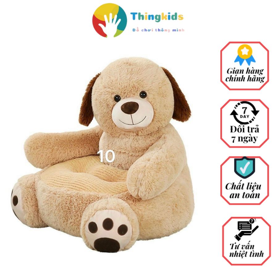 Ghế lười nhồi bông nhiều mẫu hình thú đa năng - Thingkids