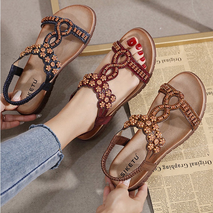 Sandal quai ngang đế bằng BigSize _HÀNG CÓ SẴN