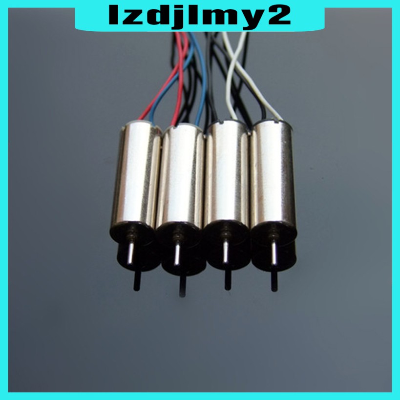 Set 2 Mô Tơ Mini 7x16mm Dc 3.7v 45000rpm Cho Drone