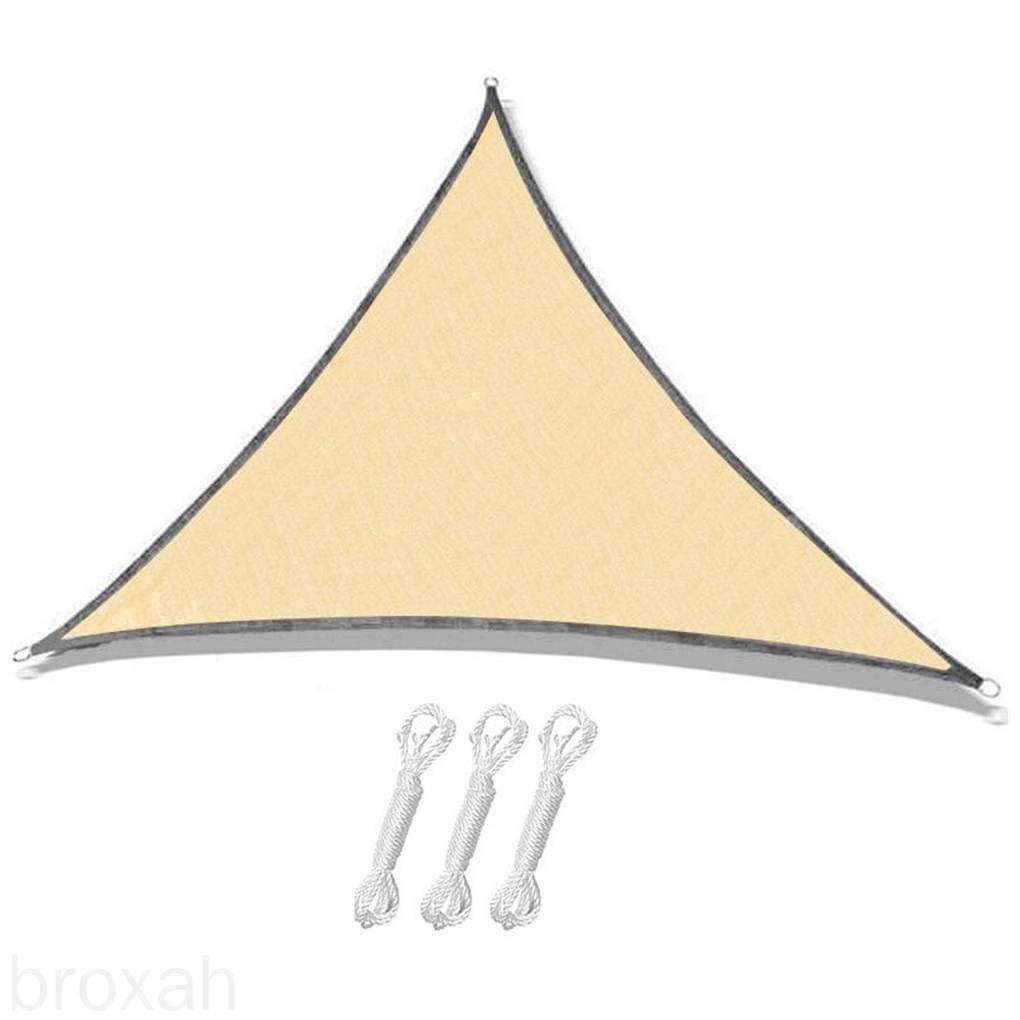 Mái Che Nắng Hình Tam Giác Chống Thấm Nước Tiện Dụng Cho Sân Vườn