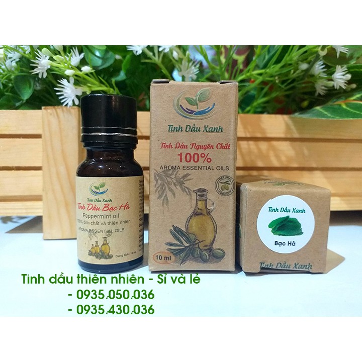 [HL] 🌿Tinh dầu Tràm, Bưởi, Hoa Nhài, Trầm, Sả, Sả Chanh, Ngọc Lan Tây, Sen, Quế, Bạc Hà