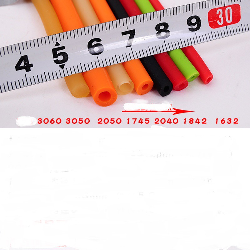 1m Dây Thun tròn 4.5 - 6.0 mm gài dây cho ná cao su