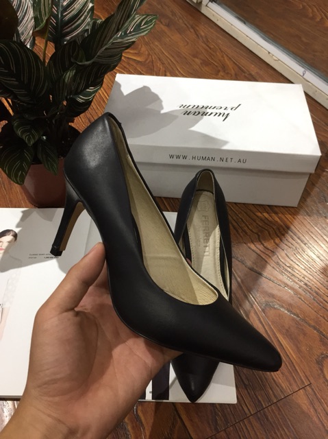 Cao gót 7cm da thật