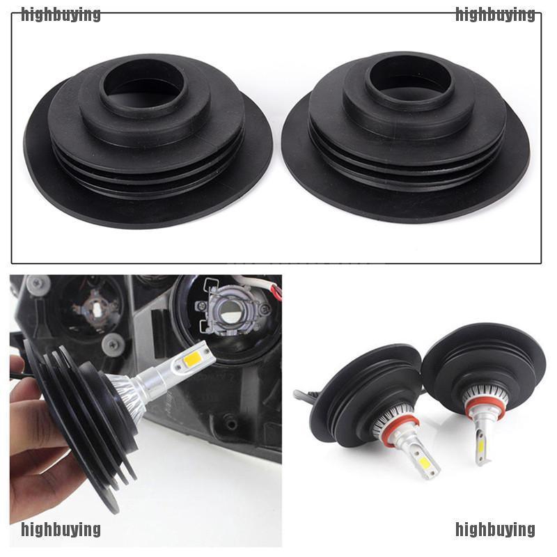 Set 2 Ốp Đèn Pha Chống Bụi Chuyên Dụng Cho Xe Hơi