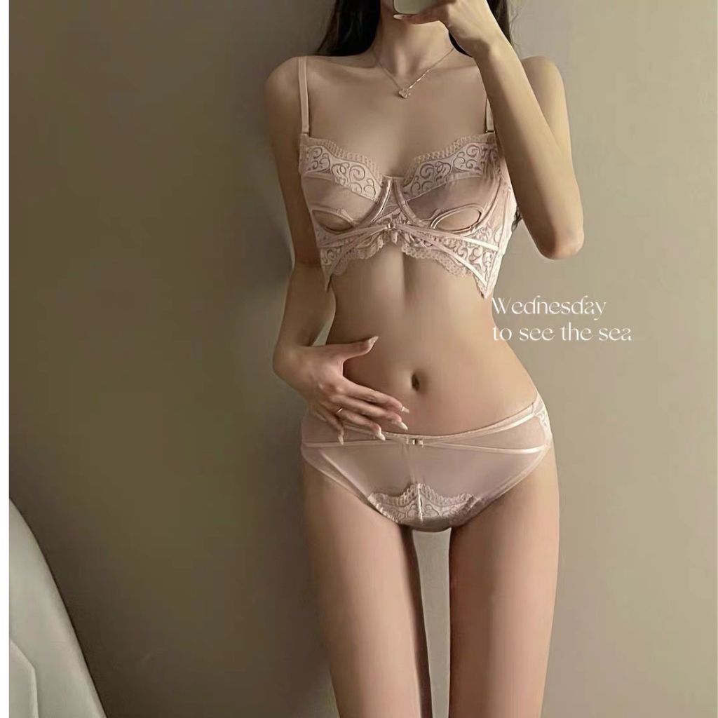 Set Đồ Lót Nữ Ren Sexy Không Mút Hàng Cao Cấp S11