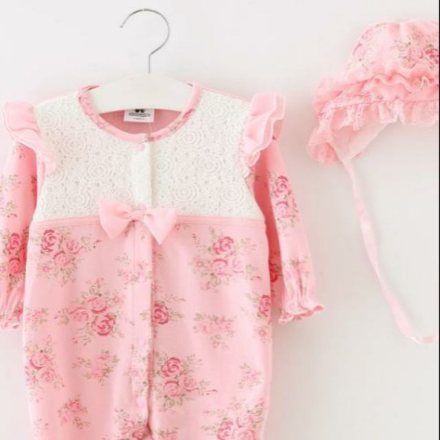 Body bé gái, bé trai combo 3 bộ