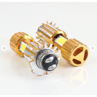 Đèn LED pha cos xe máy chân M5 SIÊU SÁNG