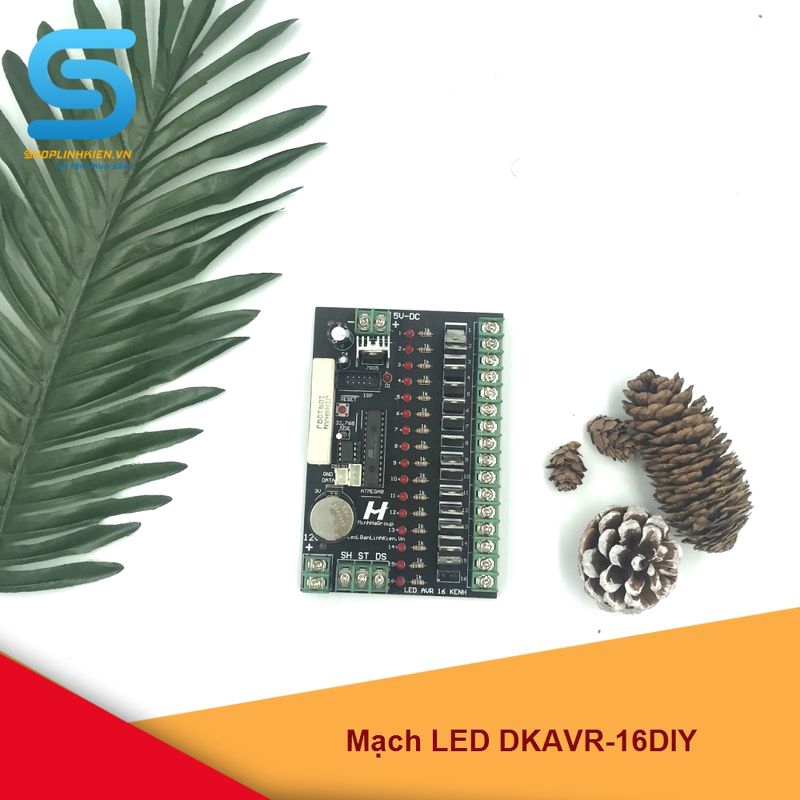 Mạch LED DKAVR-16DIY