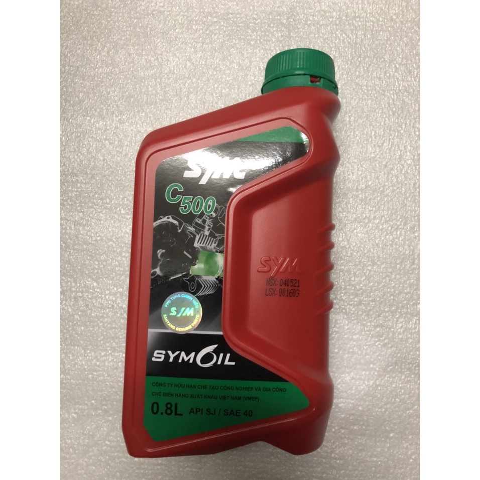 Nhớt xe số hãng SYM 1L, 0.8L