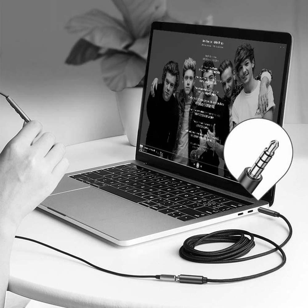 Dây Cáp Âm Thanh 26Eddie 26Eddie Cho Loa Điện Thoại|Dây Cáp Âm Thanh Bện Sợi Nylon Chuyển Đổi Từ Đầu Cắm 3.5mm Sang Cổng Cắm 3.5mm Cho Xe Hơi