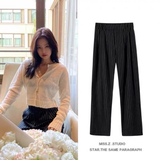 Set giống Jennie Quần ống suông Jennie