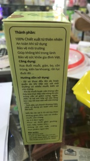 Xịt muỗi Zika xả chanh 100ml