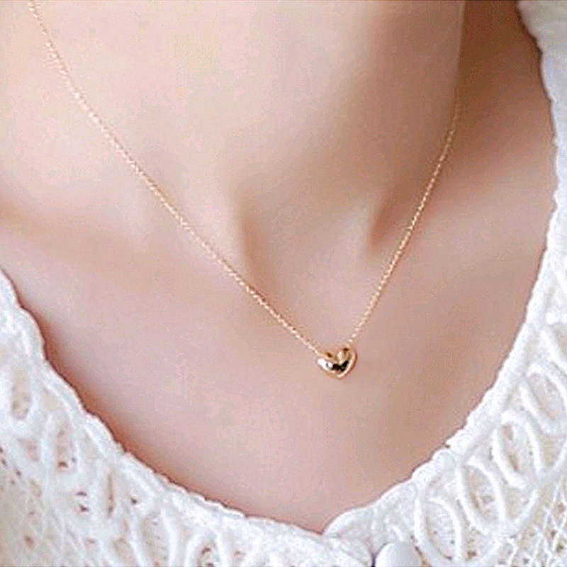 Vòng cổ Vàng Thời Trang Đơn Giản Cho Nữ