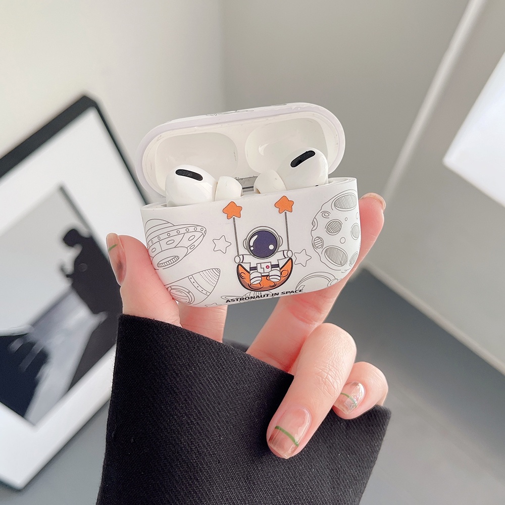 Vỏ Bảo Vệ Hộp Sạc Tai Nghe AirPods Pro AirPods1 2 3 Bằng Silicon Họa Tiết Răng Cưa Độc Đáo Thời Trang