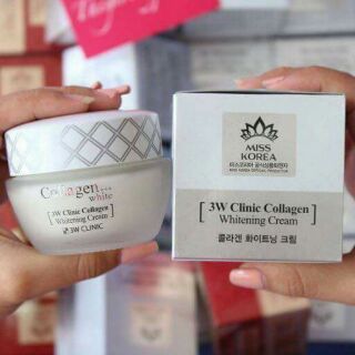 Kem Dưỡng Trắng Da 3W Clinic Collagen White