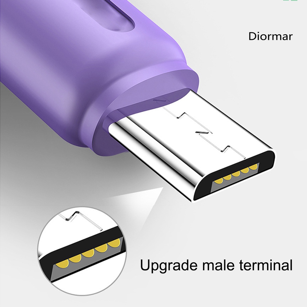 Dây Cáp Sạc Truyền Dữ Liệu Sjpj 3a Micro Usb Cho Android