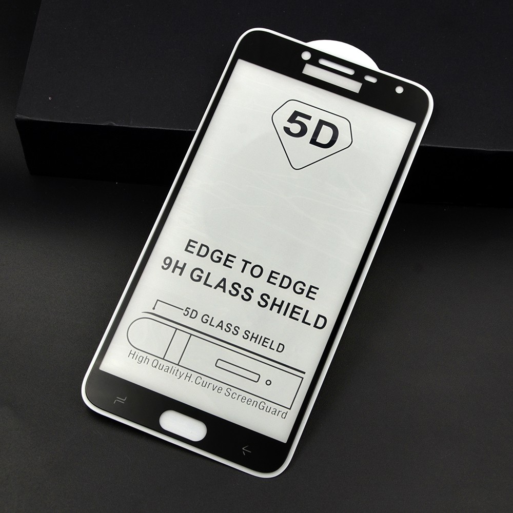 Miếng dán 5D Full màn cho Samsung Galaxy J4 - Đen