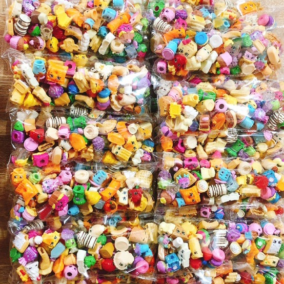 Đồ chơi shopkin - Bộ sưu tập 25 shopkins siêu siêu đáng iu (KHÔNG TRÙNG MẪU), bé nào cũng mê❤