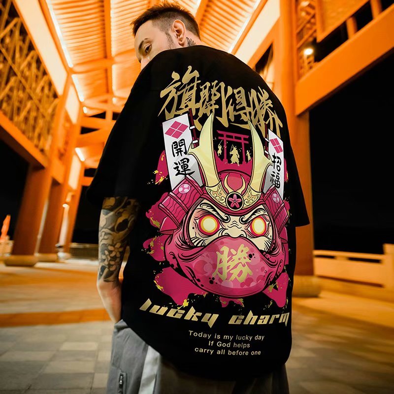Áo Thun Form Rộng Tay Ngắn Phong Cách Âu Mỹ Size M-8Xl Cho Nam