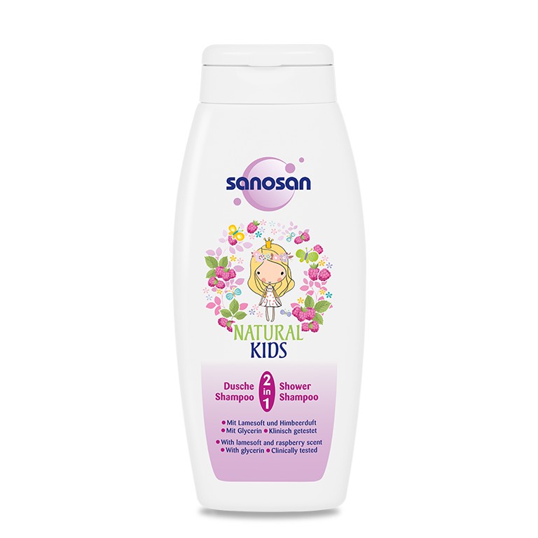 Sữa tắm gội dưỡng ẩm Sanosan 250ml