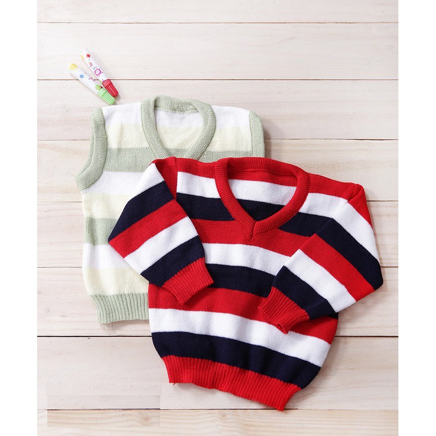 Áo Len Dài Tay Cho Bé Mặc Ấm, Áo Len Hàng Việt Nam (Màu Ngẫu Nhiên)