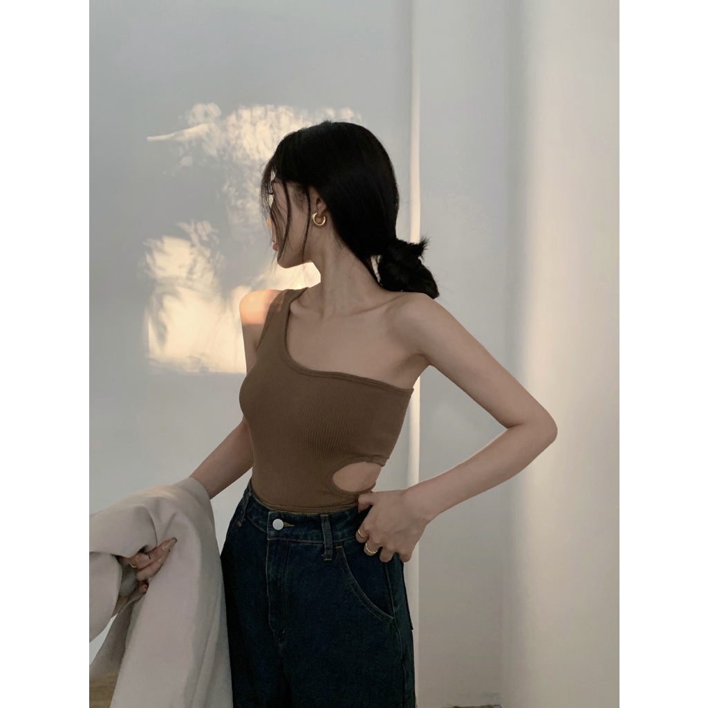 Áo Hai Dây Có Mút Đệm Ngực Thời Trang D0325