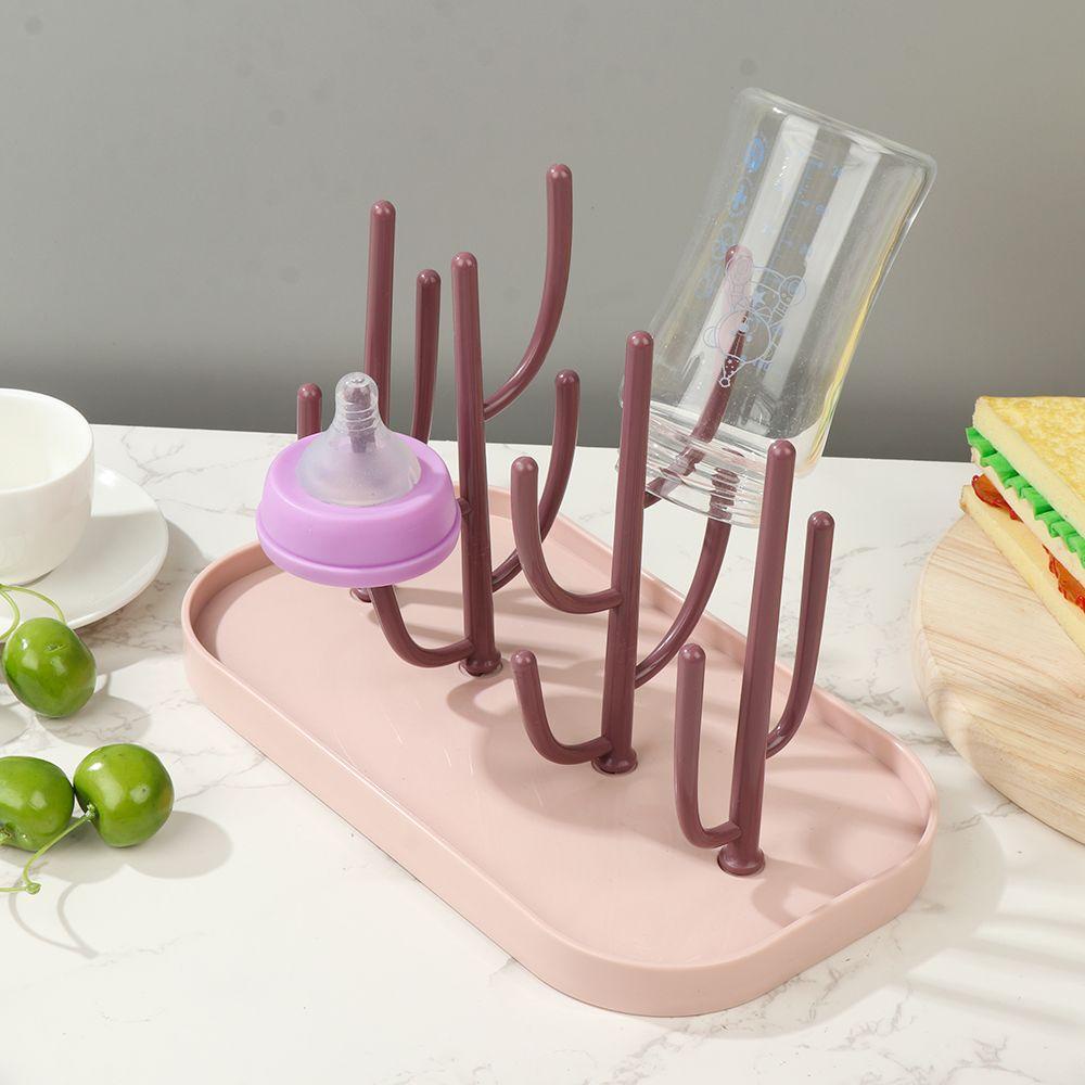 LONTIME Giá Đỡ Phơi Khô Bình Sữa Em Bé Hình Chữ Nhật Tiện Dụng