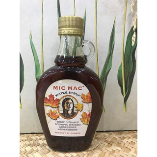 Siro hữu cơ lá phong Mic Mac Canada 250ml