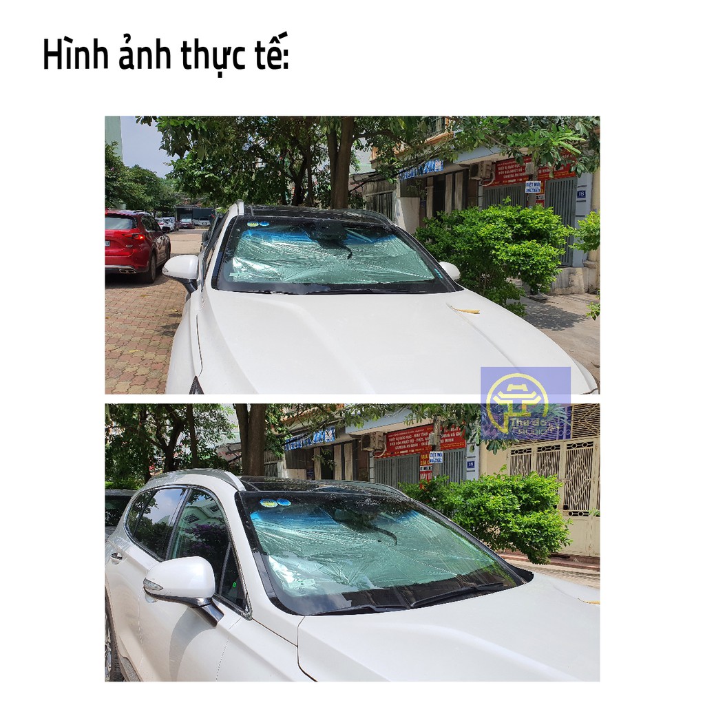Ô Che Nắng Kính Lái Xe Hơi Ô Tô Cao Cấp, chống tia UV bảo vệ an toàn nội thất xe