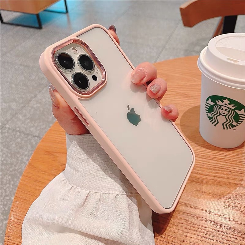 Ốp lưng iPhone chống sốc Fida lưng trong viền camera kim loại cho iPhone 11/11promax/12/12promax/13/13promax/13pro