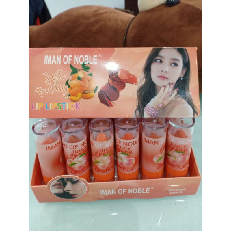 Son dưỡng môi cam đào iman of noble juicy peach ( mẫu mới) | BigBuy360 - bigbuy360.vn
