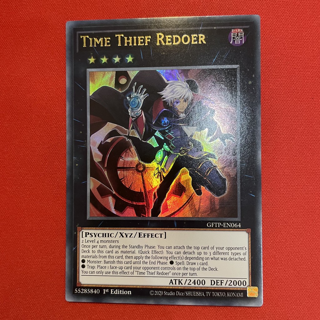 [EN-JP][Thẻ Bài Yugioh Chính Hãng] &quot;Time Thief Redoer&quot;