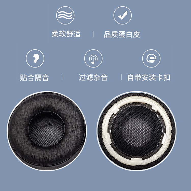 Cặp Mút Đệm Thay Thế Cho Tai Nghe Chụp Tai Sony WH-H800