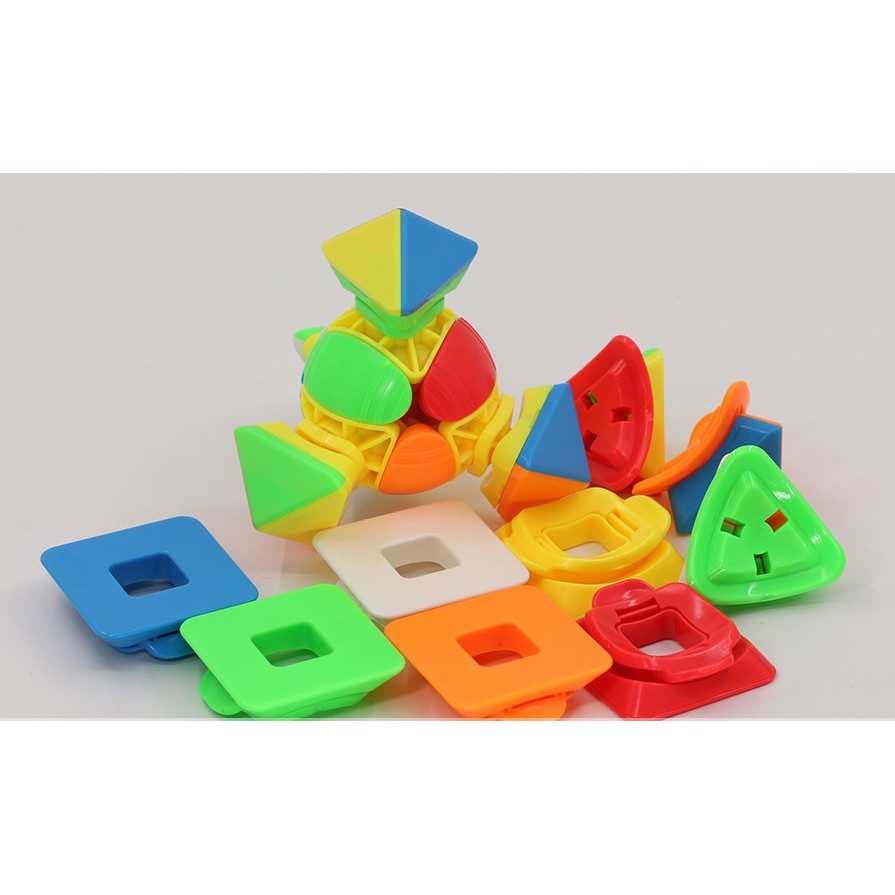 MoYu MeiLong Double Skewb Rubik Biến Thể 6 Mặt