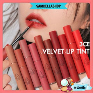 [ Đủ 18 màu ] Son Kem 3CE velvet lip tint
