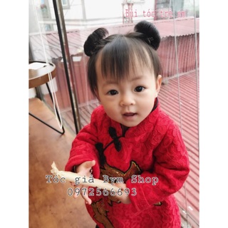 Búi tóc giả cho bé, Búi tóc trẻ em